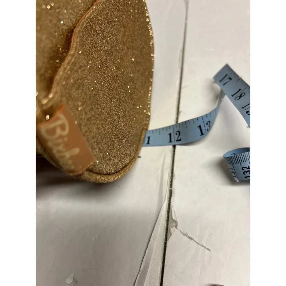 Bixbee Sparkalicious Duffle Bag Kids Gold Glitter Travel Dance Bag Cheer Gym